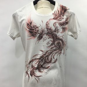 Balmain Men’s T-Shit M Size White